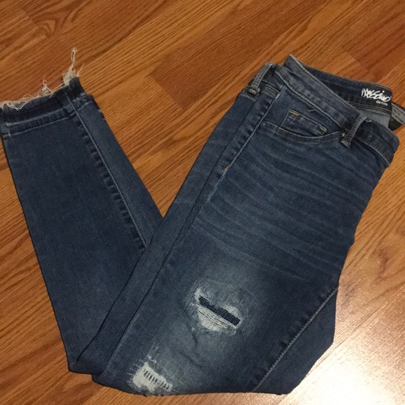 Mossimo Denim Ripped but Covered Jeans - Picture 1 of 7